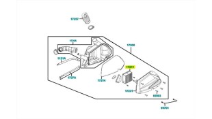 ΦΙΛΤΡΟ ΑΕΡΑ KYMCO DJ S 125 ΑΝΤΑΛΛΑΚΤΙΚΑ