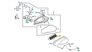 ΦΙΛΤΡΟ ΑΕΡΑ KYMCO DINK 125cc,  150cc ΑΝΤΑΛΛΑΚΤΙΚΑ