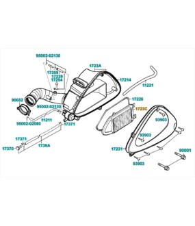 ΦΙΛΤΡΟ ΑΕΡΑ KYMCO 1723C-KHB4-900 ΑΝΤΑΛΛΑΚΤΙΚΑ