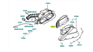 ΦΙΛΤΡΟ ΑΕΡΑ KYMCO 17211-LFB5-900 ΑΝΤΑΛΛΑΚΤΙΚΑ