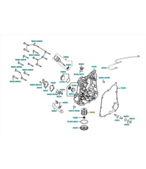 ΦΙΛΤΡΟ ΛΑΔΙΟΥ KYMCO 1541A-LEA7-E00 ΑΝΤΑΛΛΑΚΤΙΚΑ