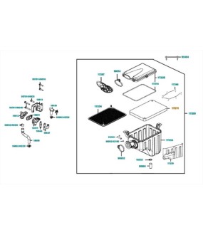 ΦΙΛΤΡΟ ΑΕΡΑ KYMCO MXU 700i ΑΝΤΑΛΛΑΚΤΙΚΑ