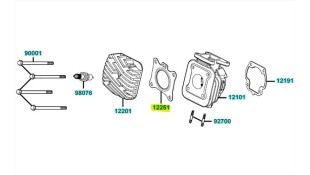 ΦΛΑΝΤΖΑ (ΚΑΥΣΕΩΣ) ΚΕΦΑΛΗΣ ΚΥΛΙΝΔΡΟΥ KYMCO MXU 50 ΦΛΑΝΤΖΑ (ΚΑΥΣΕΩΣ) ΚΕΦΑΛΗΣ ΚΥΛΙΝΔΡΟΥ KYMCO MXU 50