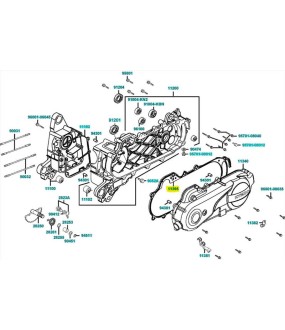 ΦΛΑΝΤΖΑ ΑΡΙΣΤΕΡΟΥ ΚΑΠΑΚΙΟΥ ΚΑΡΤΕΡ KYMCO AGILITY F 50 ΑΝΤΑΛΛΑΚΤΙΚΑ