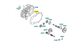 ΦΛΑΝΤΖΑ ΚΑΠΑΚΙΟΥ ΔΙΑΦΟΡΙΚΟΥ KYMCO