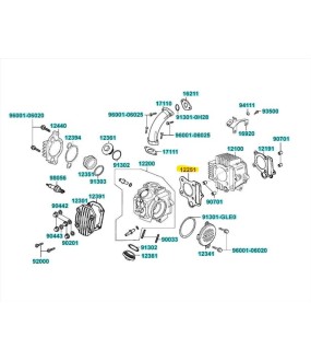 ΦΛΑΝΤΖΑ (ΚΑΥΣΕΩΣ) ΚΕΦΑΛΗΣ ΚΥΛΙΝΔΡΟΥ KYMCO SPIKE 125 ΑΝΤΑΛΛΑΚΤΙΚΑ