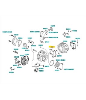 ΦΛΑΝΤΖΑ (ΚΑΥΣΕΩΣ) ΚΕΦΑΛΗΣ ΚΥΛΙΝΔΡΟΥ KYMCO SPIKE 125