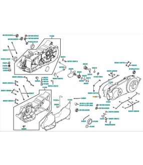 ΦΛΑΝΤΖΑ ΑΡΙΣΤΕΡΟΥ ΚΑΠΑΚΙΟΥ ΚΑΡΤΕΡ KYMCO MXU/MXER ΑΝΤΑΛΛΑΚΤΙΚΑ