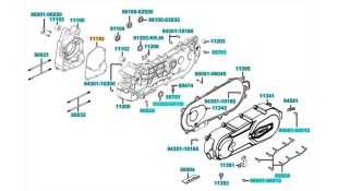 ΦΛΑΝΤΖΑ ΚΑΡΤΕΡ ΜΕΣΑΙΑ KYMCO AGILITY/LIKE 150/200 ΑΝΤΑΛΛΑΚΤΙΚΑ