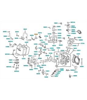 ΦΛΑΝΤΖΑ ΣΩΛΗΝΑ ΕΙΣΑΓΩΓΗΣ ΑΕΡΑ ΠΑΝΩ KYMCO ΑΝΤΑΛΛΑΚΤΙΚΑ