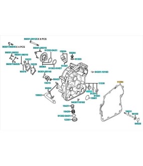 ΦΛΑΝΤΖΑ ΔΕΞΙΟΥ ΚΑΠΑΚΙΟΥ ΚΑΡΤΕΡ KYMCO MXU/MAXXER/KXR