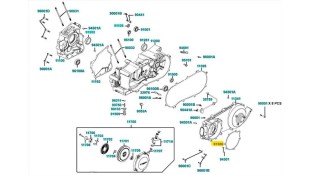 ΦΛΑΝΤΖΑ ΚΑΛΥΜΜΑΤΟΣ ΑΡΙΣΤ.ΚΑΠΑΚΙΟΥ KYMCO ΑΝΤΑΛΛΑΚΤΙΚΑ