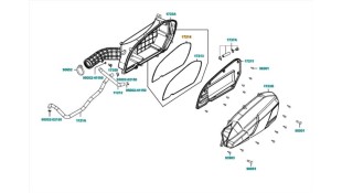ΦΛΑΝΤΖΑ ΚΑΠΑΚΙΟΥ ΦΙΛΤΡΟΥ ΑΕΡΑ KYMCO DOWNTOWN/KXCT/AGILITY/DTX/X-TOWN