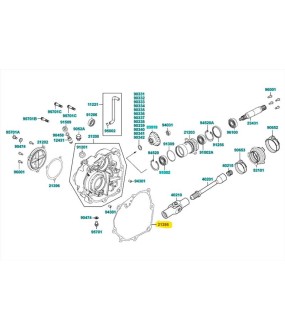 ΦΛΑΝΤΖΑ ΚΑΠΑΚΙΟΥ ΔΙΑΦΟΡΙΚΟΥ KYMCO MXU 300 ΑΝΤΑΛΛΑΚΤΙΚΑ