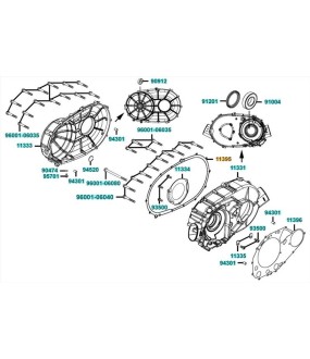 ΦΛΑΝΤΖΑ ΔΕΞΙΟΥ ΚΑΠΑΚΙΟΥ ΚΑΡΤΕΡ KYMCO MXU ΑΝΤΑΛΛΑΚΤΙΚΑ