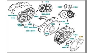 ΦΛΑΝΤΖΑ ΔΕΞΙΟΥ ΚΑΠΑΚΙΟΥ ΚΑΡΤΕΡ KYMCO MXU ΑΝΤΑΛΛΑΚΤΙΚΑ