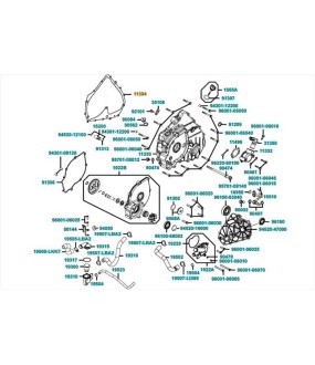 ΦΛΑΝΤΖΑ ΑΡΙΣΤΕΡΟΥ ΚΑΠΑΚΙΟΥ ΚΑΡΤΕΡ KYMCO MXU/MAXXER/UXV ΑΝΤΑΛΛΑΚΤΙΚΑ