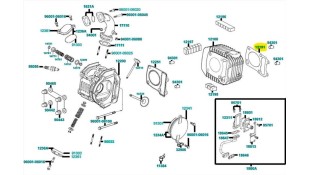 ΦΛΑΝΤΖΑ ΒΑΣΗΣ ΚΥΛΙΝΔΡΟΥ KYMCO STRAIGHT 125/150