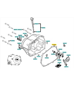 ΦΛΑΝΤΖΑ ΔΕΞΙΟΥ ΚΑΠΑΚΙΟΥ ΚΑΡΤΕΡ KYMCO STRAIGHT 125/150 ΑΝΤΑΛΛΑΚΤΙΚΑ