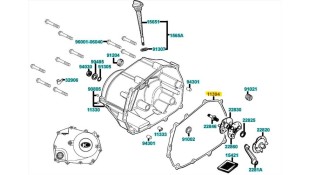 ΦΛΑΝΤΖΑ ΔΕΞΙΟΥ ΚΑΠΑΚΙΟΥ ΚΑΡΤΕΡ KYMCO STRAIGHT 125/150 ΑΝΤΑΛΛΑΚΤΙΚΑ