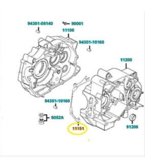 ΦΛΑΝΤΖΑ ΚΑΡΤΕΡ ΜΕΣΑΙΑ KYMCO STRAIGHT 125/150 ΑΝΤΑΛΛΑΚΤΙΚΑ