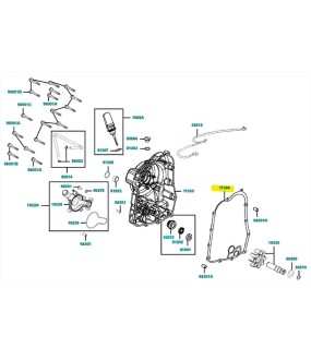 ΦΛΑΝΤΖΑ ΔΕΞΙΟΥ ΚΑΠΑΚΙΟΥ ΚΑΡΤΕΡ KYMCO XCITING 400 SPARE PARTS