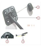 ΦΛΟΤΕΡ ΚΑΥΣΙΜΟΥ (ΤΕΤΡΑΓ.ΒΑΣΗ) KYMCO MXU 50/150