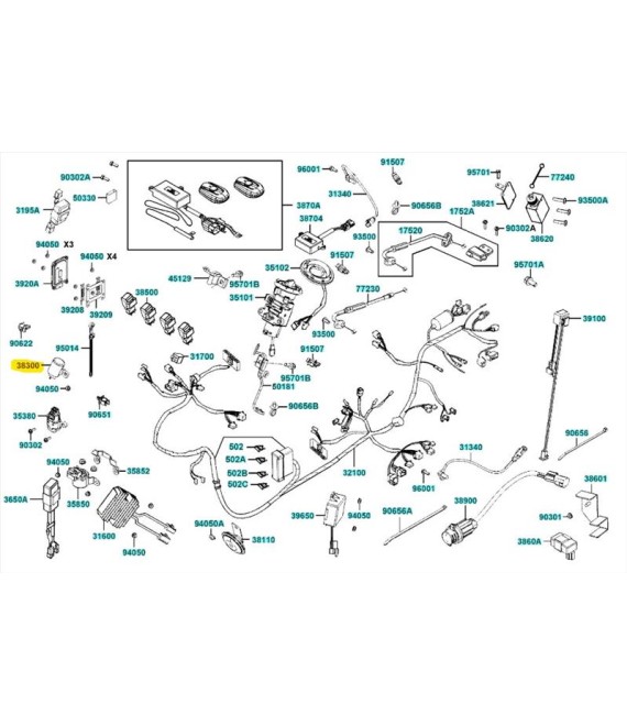 ΡΕΛΕ ΦΛΑΣ KYMCO MXU 550/700 AK550 ΗΛΕΚΤΡΙΚΑ ΡΕΛΕ ΦΛΑΣ KYMCO MXU 550/700 AK550