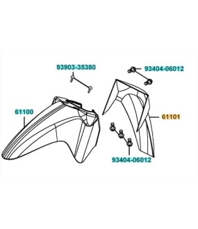 ΦΤΕΡΟ ΕΜΠΡΟΣΘΙΟ (Β) KYMCO NEXXON/VISA R