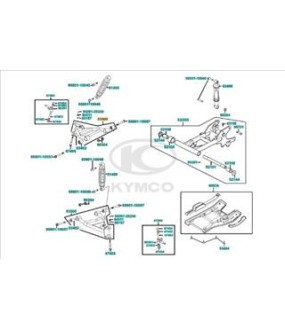 ΨΑΛΙΔΙ ΕΜΠΡΟΣΘΙΟ ΔΕΞΙΟ KYMCO MXU 50/150