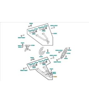 ΨΑΛΙΔΙ ΕΜΠΡΟΣΘΙΟ ΔΕΞΙΟ ΚΑΤΩ KYMCO MXU 300