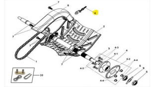 ΡΕΓΟΥΛΑΤΟΡΟΣ ΑΛΥΣΙΔΑΣ SYM TRACKRUNNER 200