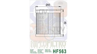 ΦΙΛΤΡΟ ΛΑΔΙΟΥ HIFLOFILTRO HF563 ΑΝΤΑΛΛΑΚΤΙΚΑ