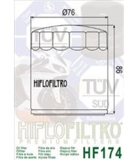 ΦΙΛΤΡΟ ΛΑΔΙΟΥ HIFLOFILTRO HF174B ΑΝΤΑΛΛΑΚΤΙΚΑ