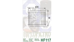 ΦΙΛΤΡΟ ΛΑΔΙΟΥ HIFLOFILTRO HF117 ΑΝΤΑΛΛΑΚΤΙΚΑ