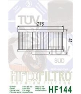 ΦΙΛΤΡΟ ΛΑΔΙΟΥ HIFLOFILTRO HF144 ΑΝΤΑΛΛΑΚΤΙΚΑ