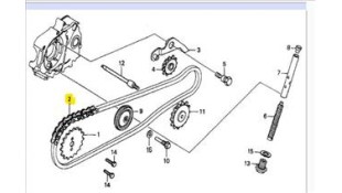 ΚΑΔΕΝΑ ΕΚΚΕΝΤΡΟΦΟΡΟΥ DAYTONA DY/SPRINTER 50 ΚΑΔΕΝΑ ΕΚΚΕΝΤΡΟΦΟΡΟΥ DAYTONA DY/SPRINTER 50