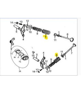 ΕΛΑΤΗΡΙΟ ΒΑΛΒΙΔΩΝ ΜΕΓΑΛΟ DAYTONA DY/SPRINTER 125