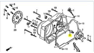 ΒΙΔΑ ΡΕΓΟΥΛΑΤΟΡΟΥ ΑΜΠΡΑΓΙΑΖ DAYTONA DY/SPRINTER 50 ΑΝΤΑΛΛΑΚΤΙΚΑ