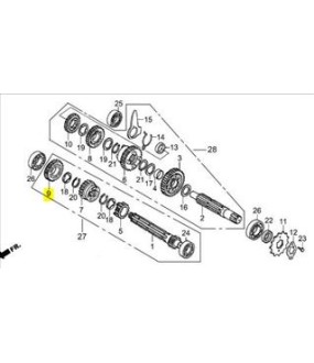ΓΡΑΝΑΖΙ 4ης ΠΡΩΤΕΥΩΝ (24Τ) DAYTONA DY/NOVA/SPRINTER/VELOS R ΑΝΤΑΛΛΑΚΤΙΚΑ ΓΡΑΝΑΖΙ 4ης ΠΡΩΤΕΥΩΝ (24Τ) DAYTONA DY/NOVA/SPRINTER/VELOS R 100/125