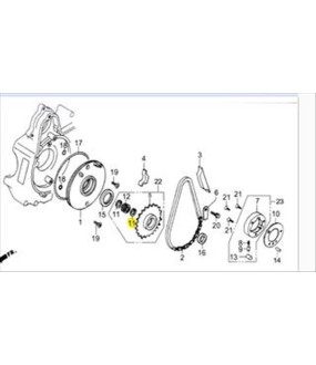 ΑΣΦΑΛΕΙΑ ΡΟΥΛΕΜΑΝ ΓΡΑΝΑΖΙΟΥ ΜΙΖΑΣ 23 mm ΑΝΤΑΛΛΑΚΤΙΚΑ ΑΣΦΑΛΕΙΑ ΡΟΥΛΕΜΑΝ ΓΡΑΝΑΖΙΟΥ ΜΙΖΑΣ 23 mm DAYTONA DY
