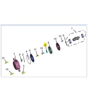 ΑΠΟΣΤΑΣΗ ΓΡΑΝΑΖΙΟΥ ΕΚΚΕΝΤΡΟΦΟΡΟΥ DAYTONA MIRO 130 