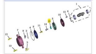 ΑΠΟΣΤΑΣΗ ΓΡΑΝΑΖΙΟΥ ΕΚΚΕΝΤΡΟΦΟΡΟΥ DAYTONA MIRO 130