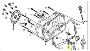 ΔΙΧΑΛΟ ΦΡΕΝΟΥ ΑΜΠΡΑΓΙΑΖ DAYTONA DY/NOVA/SPRINTER 125