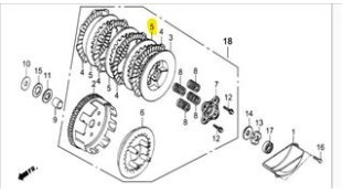 ΔΙΣΚΟΣ ΜΕΤΑΛΛΙΚΟΣ DAYTONA DY/NOVA/SPRINTER/VELOS R