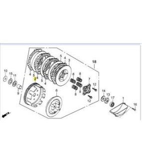 ΚΑΜΠΑΝΑ ΑΜΠΡΑΓΙΑΖ DAYTONA 125 E4/E5