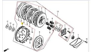 ΚΑΜΠΑΝΑ ΑΜΠΡΑΓΙΑΖ DAYTONA DY/SPRINTER 110/125 ΑΝΤΑΛΛΑΚΤΙΚΑ