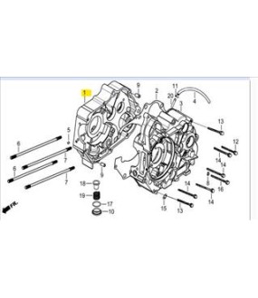 ΚΑΡΤΕΡ ΔΕΞΙΟ DAYTONA DY/NOVA/SPRINTER/VELOS R 125