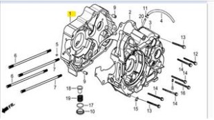 ΚΑΡΤΕΡ ΔΕΞΙΟ DAYTONA DY/NOVA/SPRINTER/VELOS R ΑΝΤΑΛΛΑΚΤΙΚΑ