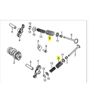 ΕΛΑΤΗΡΙΟ ΒΑΛΒΙΔΩΝ DAYTONA DY/SPRINTER 125i ΑΝΤΑΛΛΑΚΤΙΚΑ ΕΛΑΤΗΡΙΟ ΒΑΛΒΙΔΩΝ DAYTONA DY/SPRINTER 125i